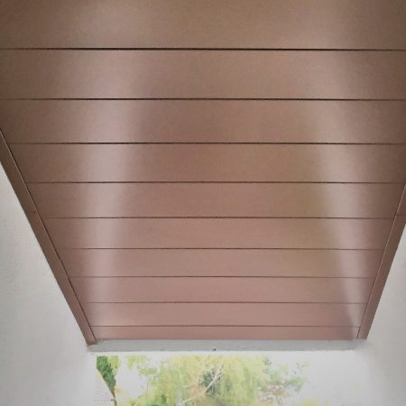 habillage plafond RAL 8014